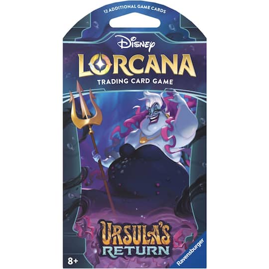 Disney Lorcana Trading Card Game Ursula's Return Booster Pack Disney Lorcana Trading Card Game Ursula's Return Booster Pack
